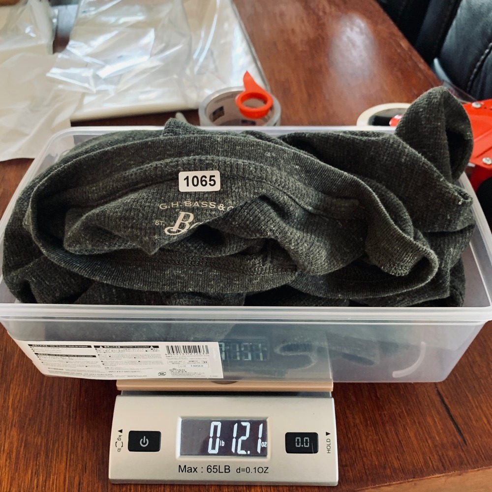 G.H. Bass & Co. Men's Long Sleeve Classic Henley Shirt Gray Heathered Size XL - Picture 12 of 12